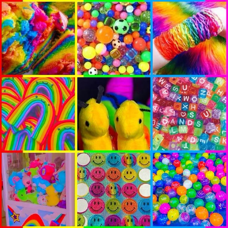 F2U kidcore moodboard